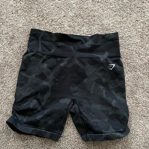 Gymshark camo shorts
